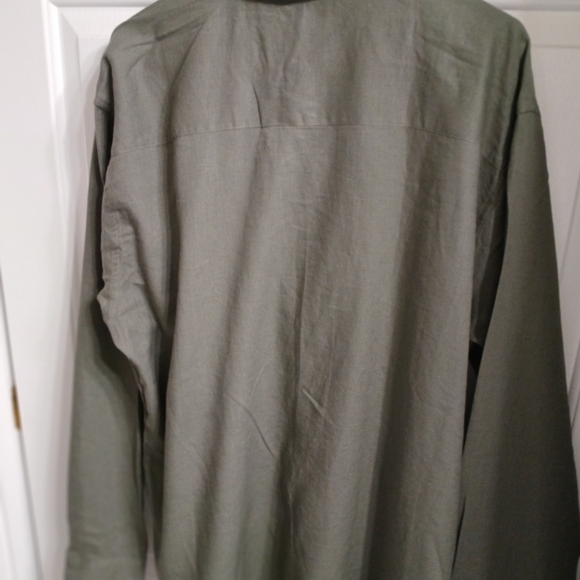 Benny Gold Linen Blend button Down XXL - Picture 2 of 4